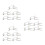 15Pièces Kits Fixation Mobilier Nylon Anti-Basculement 6