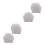 2Pairs Cute Ear Ornaments Soft Plush Motorcycle Decor 5