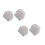 2Pairs Cute Ear Ornaments Soft Plush Motorcycle Decor 8