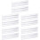 10Pcs Adjustable Clear Drawer Dividers Ps Plastic Home Organizer 8