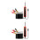 2Pcs 12V Automotive Circuit Tester Electrical System Tool Multi-Color 5