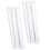 10Pcs Adjustable Clear Drawer Dividers Ps Plastic Home Organizer 1