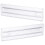 10Pcs Adjustable Clear Drawer Dividers Ps Plastic Home Organizer 2