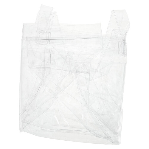 4Pcs Foldable Clear Water Bucket with Handle PVC Camping Laundry Bag