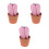 3Pcs Creative Cactus Needle Cushions Multi-Color Sewing Organizer 7