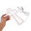 White Acrylic Neon Cross Lamp Energy-Efficient Jesus Wall Light 3