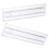 10Pcs Adjustable Clear Drawer Dividers Ps Plastic Home Organizer 3