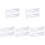 10Pcs Adjustable Clear Drawer Dividers Ps Plastic Home Organizer 4