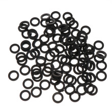 200Pcs Black Rubber Sealing Gasket Washer for Oil and Gas Applications