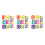 9Sets Waterproof Vinyl Number Decals Assorted Colors for Mailbox Use 9