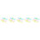 25Pcs Assorted Color Flexible Plastic Ruler Set for Measuring Drawing 11