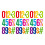 9Sets Waterproof Vinyl Number Decals Assorted Colors for Mailbox Use 2