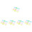 25Pcs Assorted Color Flexible Plastic Ruler Set for Measuring Drawing 7
