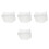 4Pcs Foldable Clear Water Bucket with Handle PVC Camping Laundry Bag 7