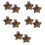10Pcs Elegant Dark Brown Car Air Vent Clips Accessories 9