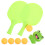 5Sets Interactive ABS Table Tennis Trainer Kids Indoor Hanging Set 2