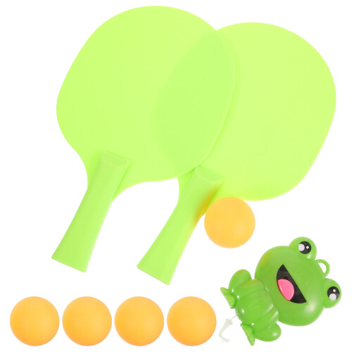 5Sets Interactive ABS Table Tennis Trainer Kids Indoor Hanging Set 1