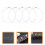 400Pcs Stainless Steel Electric Guitar Strings Silver Set 10