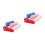 8Pcs Miniature Doll House Stapler Assorted Colors Pla Decorative Craft 8