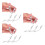 12Pcs Double-Sided Silver Metal Clips Flexible Table Number Holders 4
