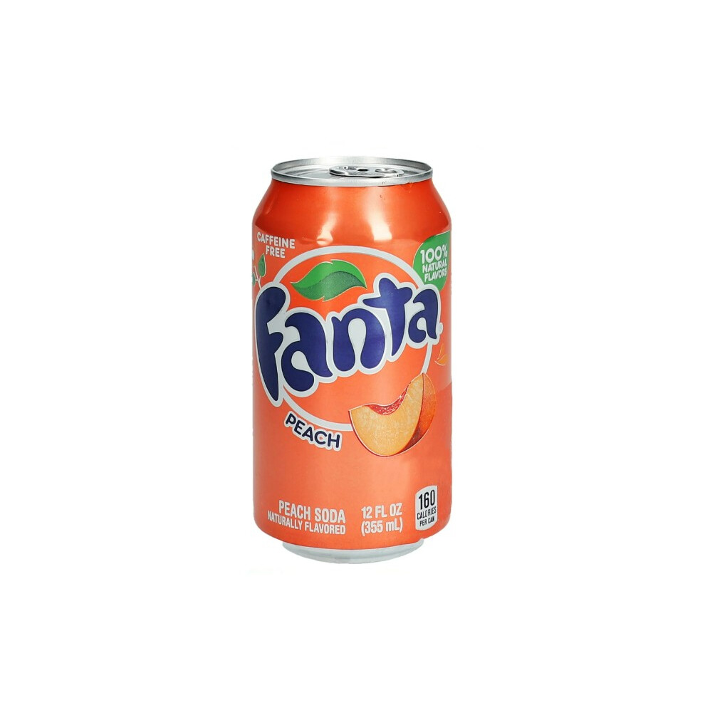 Kidzbuzz Fanta Peach Flavoured Drink 355Ml (Pack Of 12)
