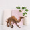 5Pcs Khaki Durable Simulation Camel Figurines Plastic Animal Ornaments 3