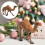 5Pcs Khaki Durable Simulation Camel Figurines Plastic Animal Ornaments 8