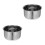 2Pcs Stainless Steel Rice Cooker Inner Pot Nonstick Silver 4