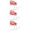 12Pcs Double-Sided Silver Metal Clips Flexible Table Number Holders 10