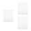36Pcs Plastic Cake Dowel Rods White PP Durable Tiered Cake Supports 4