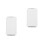 2Pcs Portable White Ethernet Coupler Adapter for Home Office Use 8