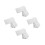 80Pcs Compact Iron Car Paint Sample Boards Grey for Spray Displays 7