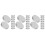 30Pcs Small Tin Containers Silver Iron Storage Boxes for Cookies Candy 6