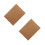 2Pcs Durable Hardbound Sketch Book Pad Beige Sketch Journal 7