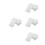 80Pcs Compact Iron Car Paint Sample Boards Grey for Spray Displays 4