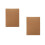 2Pcs Durable Hardbound Sketch Book Pad Beige Sketch Journal 6