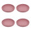 4Pcs Silicone Suction Plate Set for Elderly with Spill Proof Design 8