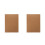 2Pcs Durable Hardbound Sketch Book Pad Beige Sketch Journal 3