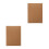 2Pcs Durable Hardbound Sketch Book Pad Beige Sketch Journal 9