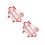 2Sets Multi-Color Ceramic Food Serving Bowl Candy Tray Household Use 7