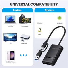 M.2 NVME Hard Disk Drive Cable Type C 3.2 USB3.0 M.2 SSD Reader for 2230 2242 2260 2280 22110 External M.2 Hard Drive