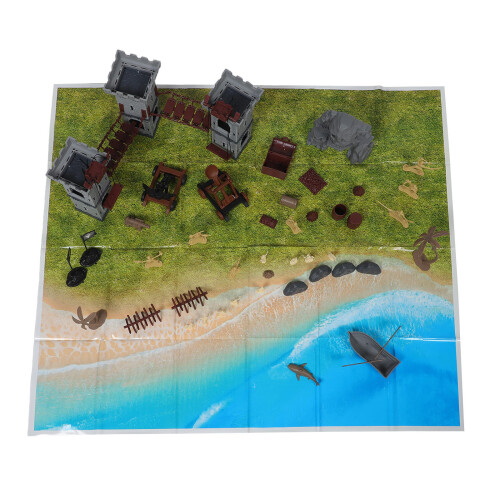 586Pcs Multi Plastic Military Miniatures Set for Sand Table Decoration 1