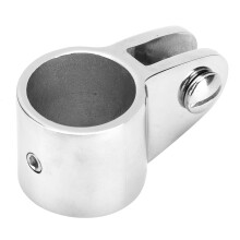 Conjunto de montagem ajustável com mandíbula articulada deslizante em aço inoxidável de grau marítimo, resistente à corrosão, ferragens