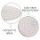 Pottery Clay Divider Tool Equal Circle Protractor Rotary Disc Ceramic Pottery Trimmer Tool Circle Scale Ruler 4