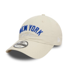 New York Yankees Cap Adjustable Mens 9Twenty New Era stone brown