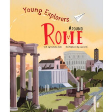 Around Rome Hardcover Book