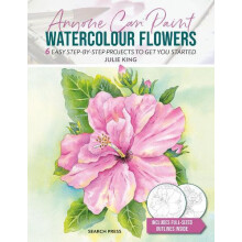 Anyone Can Paint Watercolour Flowers by Julie King Paperback Book