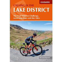 Cycling in the Lake District by Richard Barrett Paperback Book