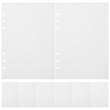 240Sheets White Notebook Refill Paper Thick 6 Holes Loose Leaf