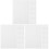 240Sheets White Notebook Refill Paper Thick 6 Holes Loose Leaf 4